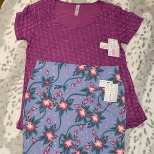 LuLaRoe Classic T and Cassie Outfit